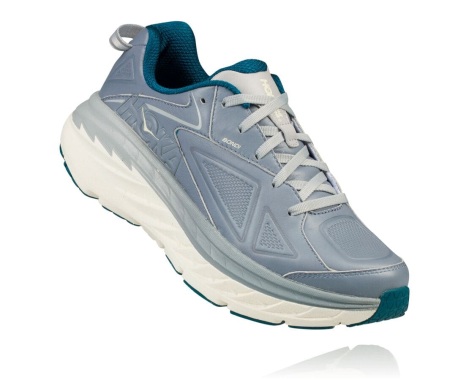 Tenisky Hoka One One Bondi Leather Damske Modre (30SMETDVB)